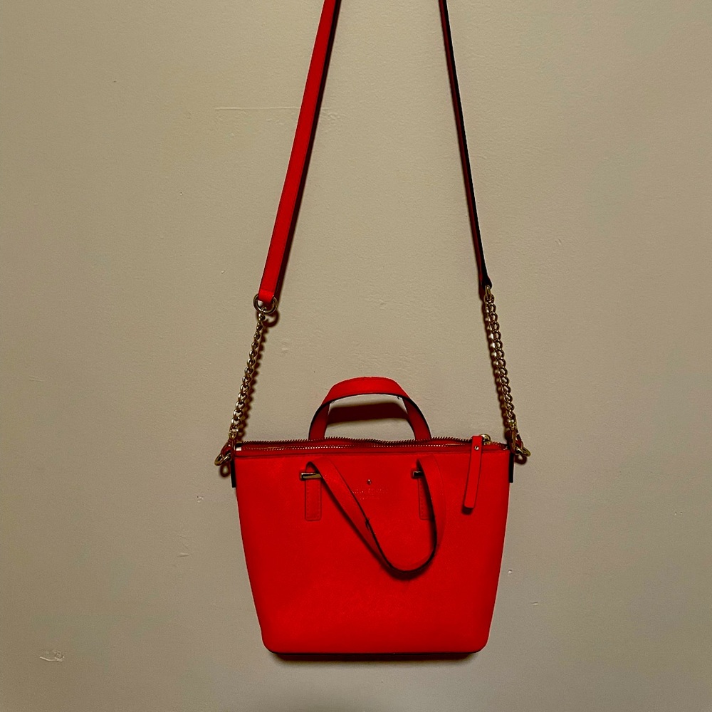 Red Kate Spade Satchel - Picture 1 of 4